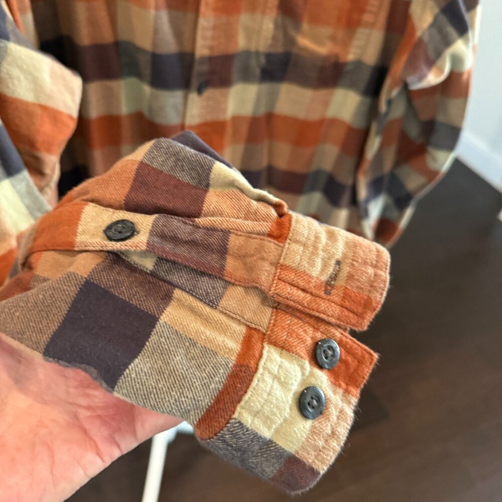 COLUMBIA Men's Flannel Plaid Shirt XXL - Picture 4 of 7